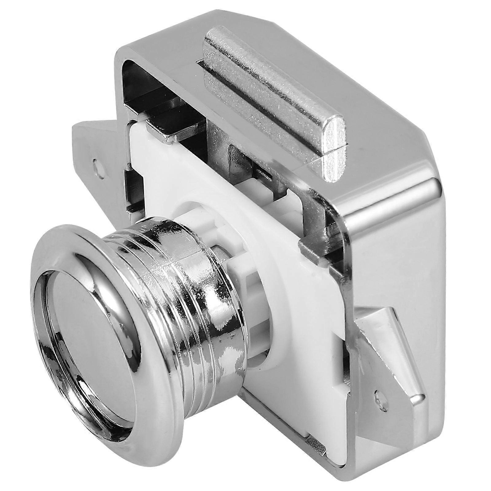 Cabinet Door Catch for Internal Door Rv Furniture in Silver Material for Securing Handles 1Set