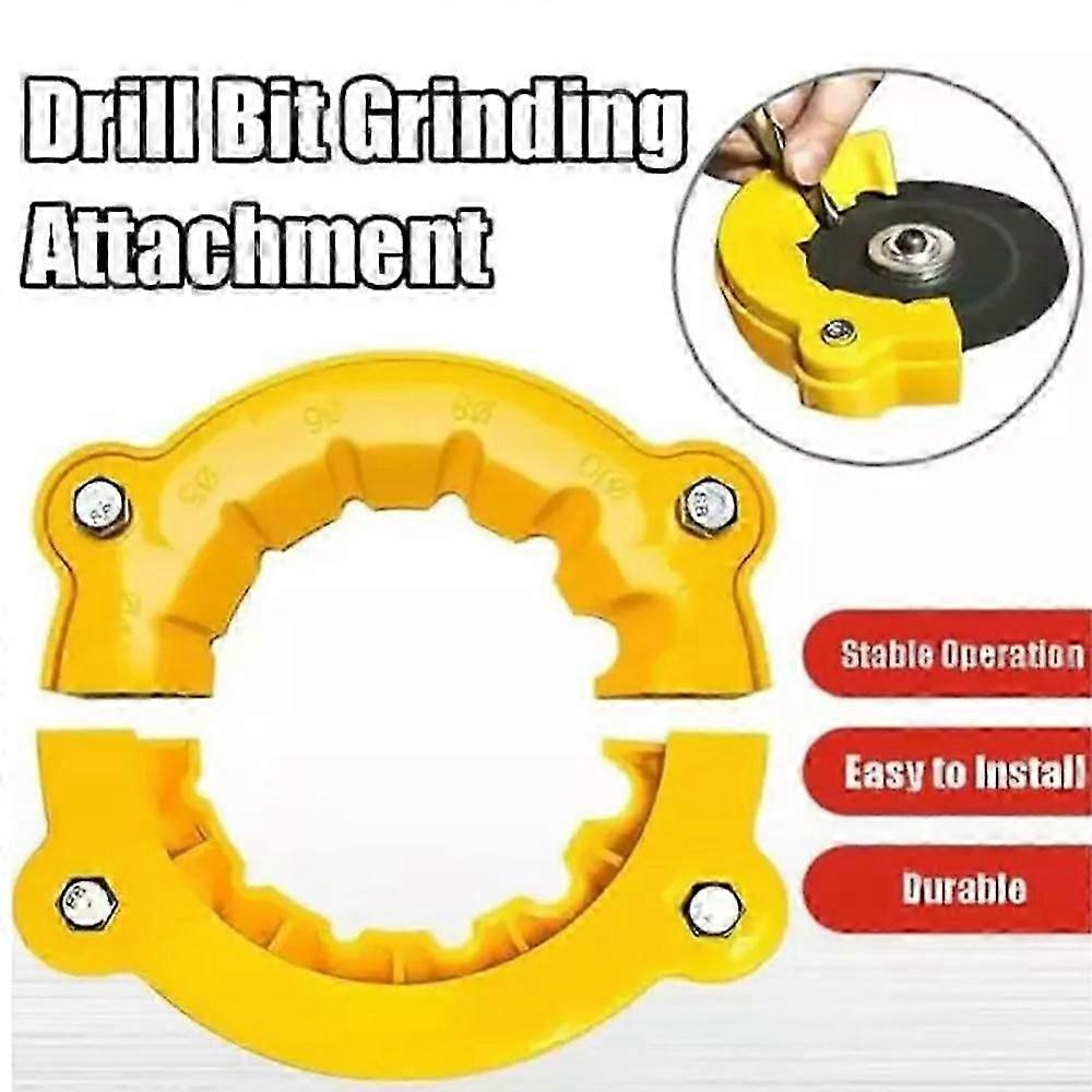 Drill Bit Sharpener Grinding Attachment Giant Blade Angle Grinder for Grinding Drill Bits Work Tools Power Tool Sets Chainsaw
