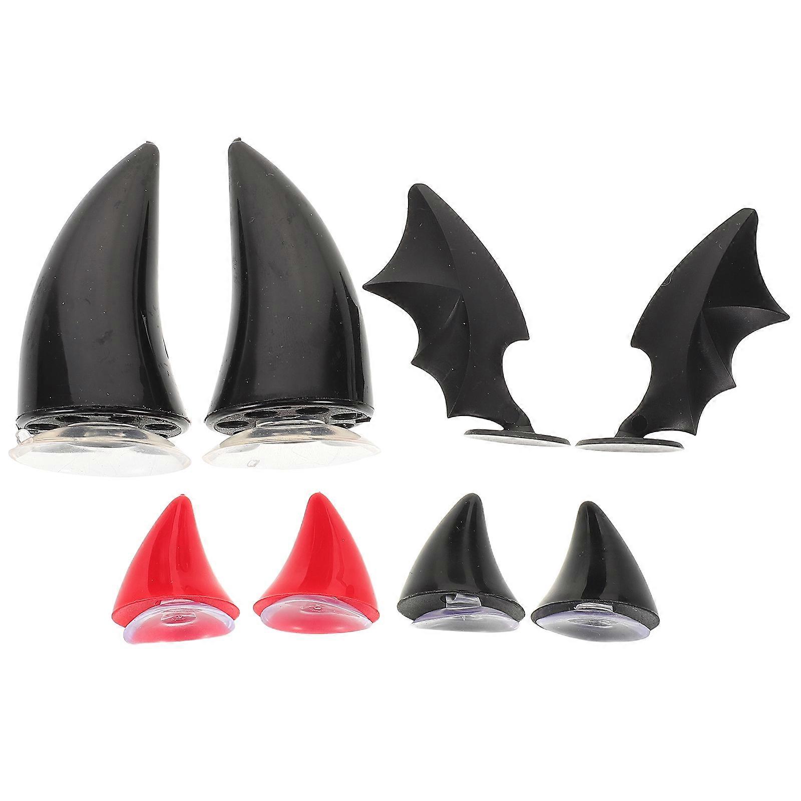 Horn Decorations for Motorcycle Accessories 4Pair Set