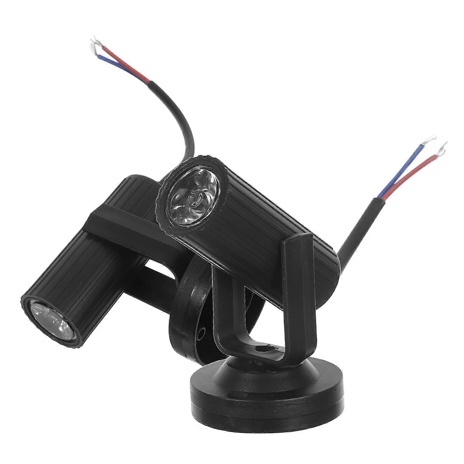 Stage LED Spotlight Dance Party Lights 2Pcs with Red and Blue Effects