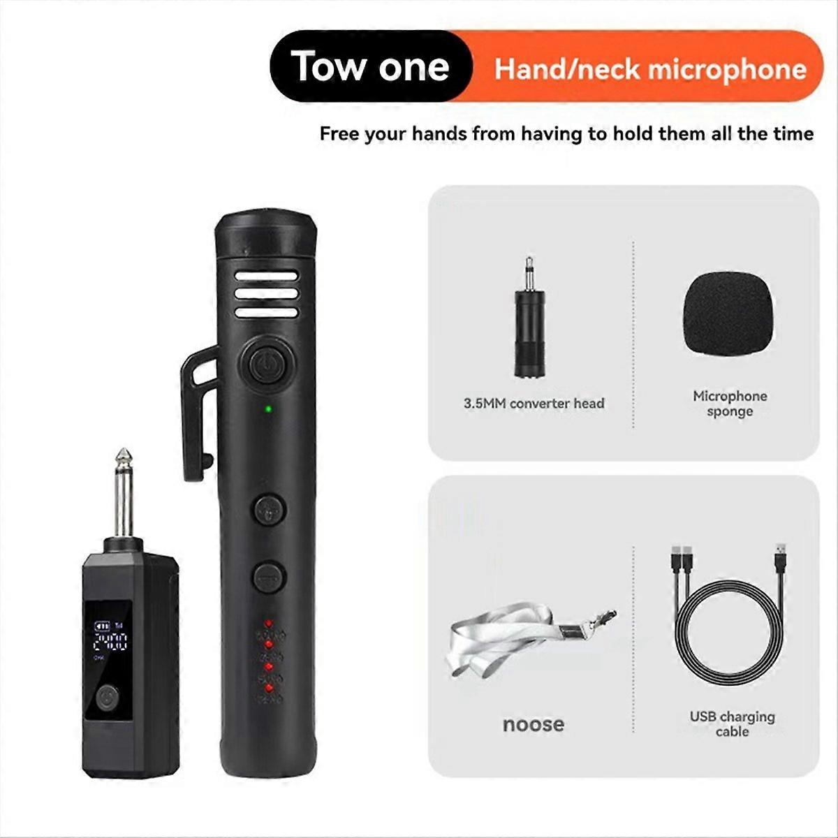 Microphone with 3.5mm Converter Adapter Wireless Teaching Microphone