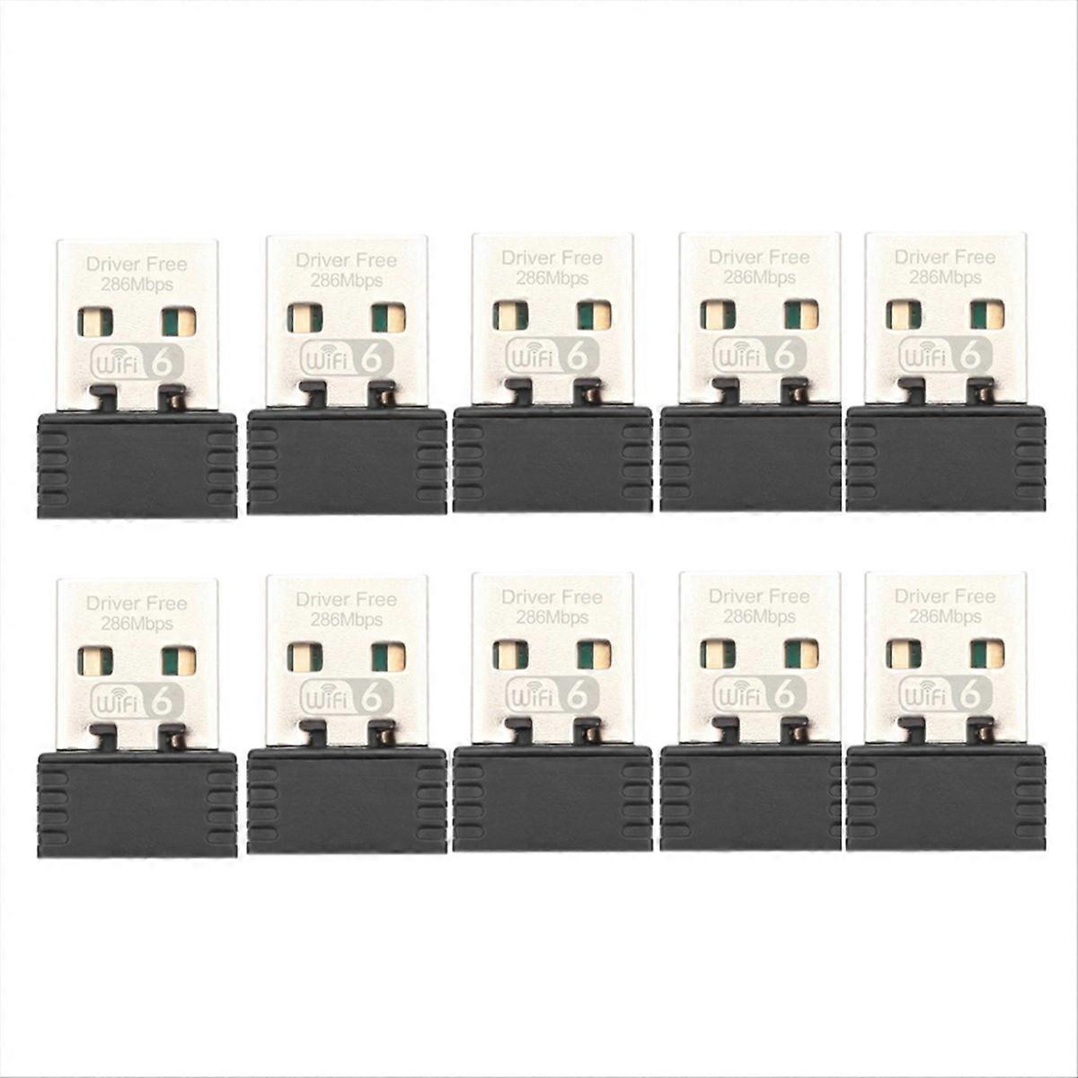 10PCS USB WiFi Adapter Wireless Network Lan Card 2.4Ghz Free Driver
