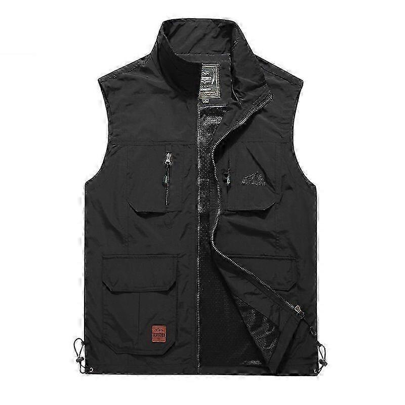 Lightweight Sleeveless Vest for Men, Mesh Breathable Jacket for Exercise