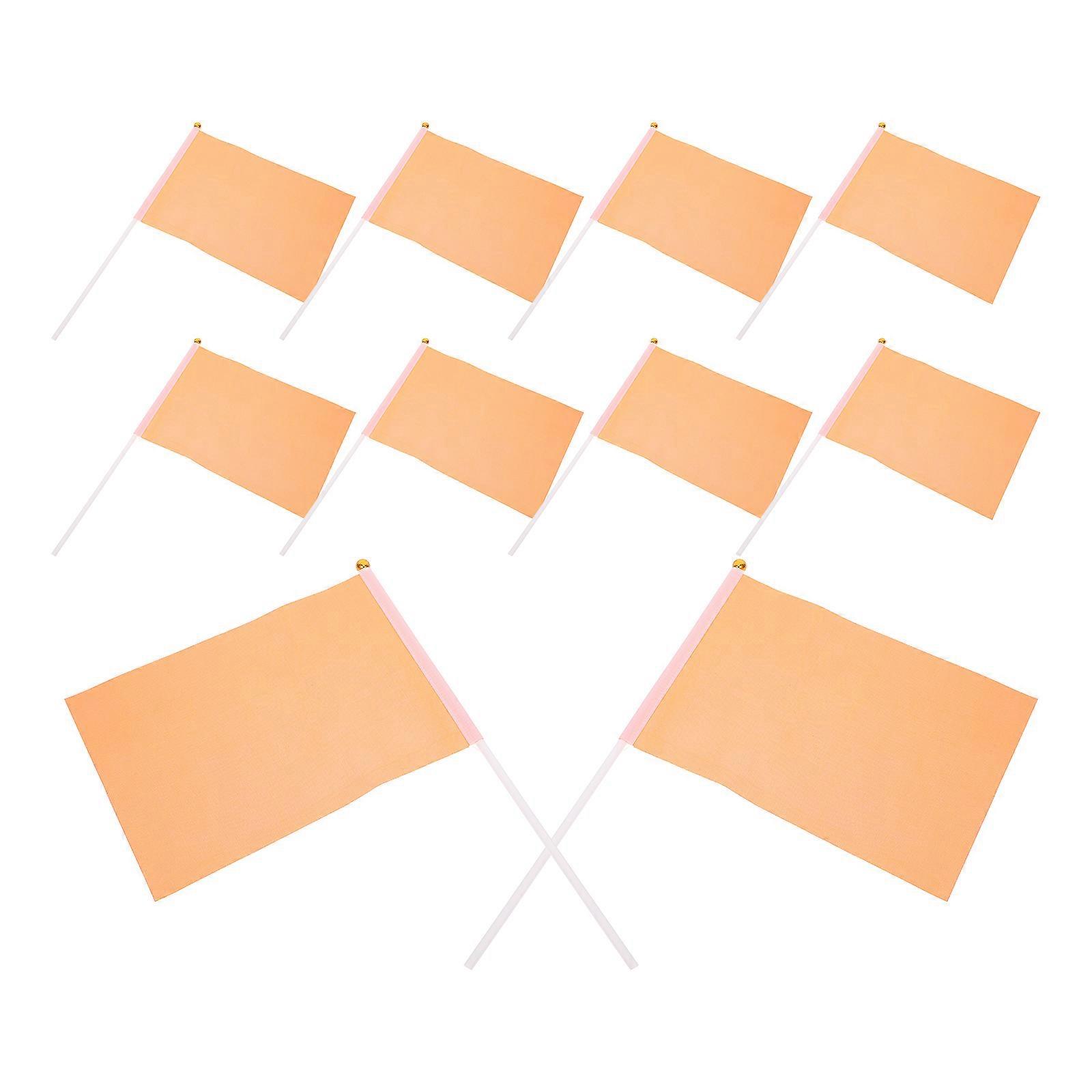 Small Flags on Stick Mini Flags for DIY Handheld Decoration 50Pcs