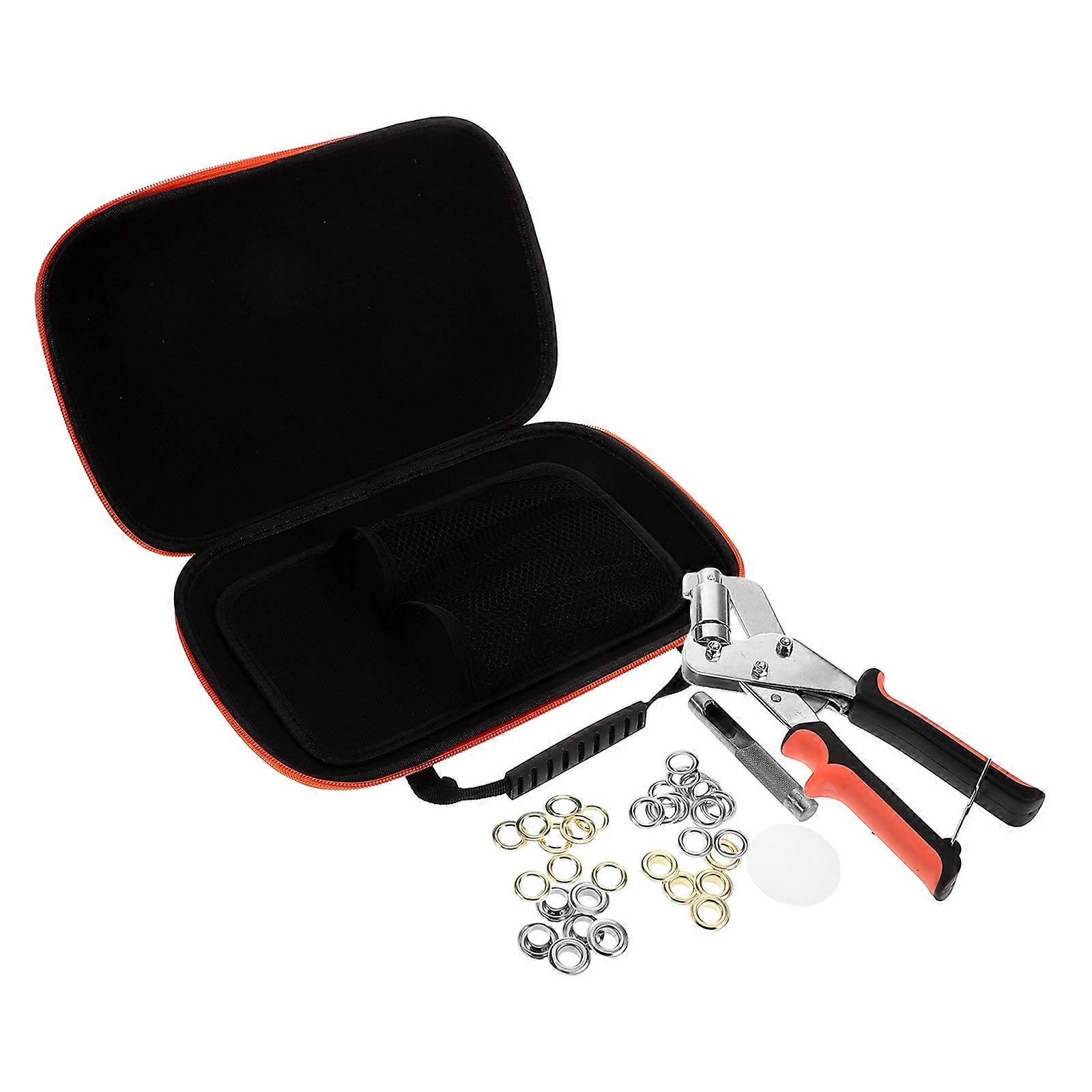 Fabric Eyelet Tool Kit Iron Material for Manual Punch 1Set