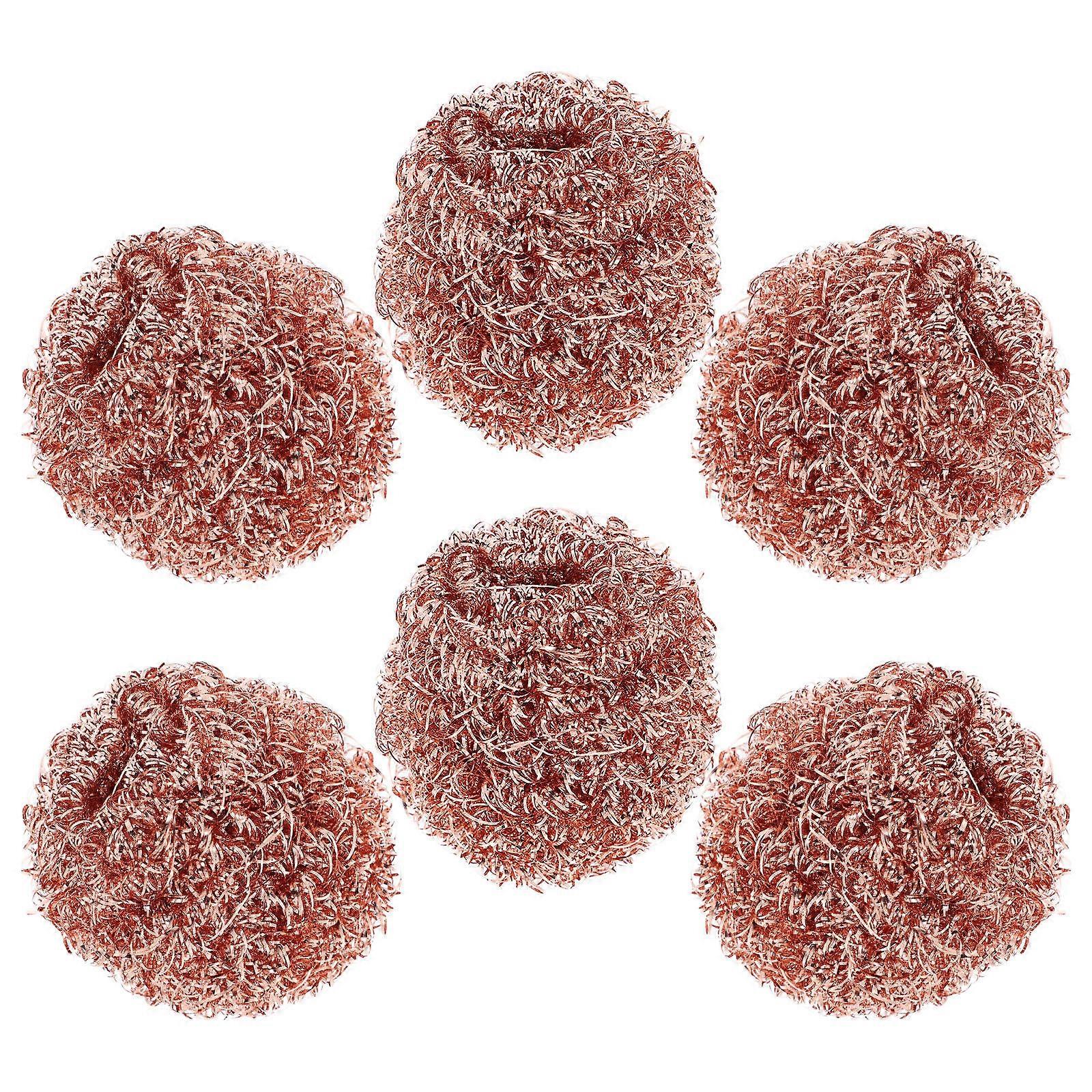 Soldering Tip Cleaner Coiled Copper Sponge for Industrial Use 6Pcs