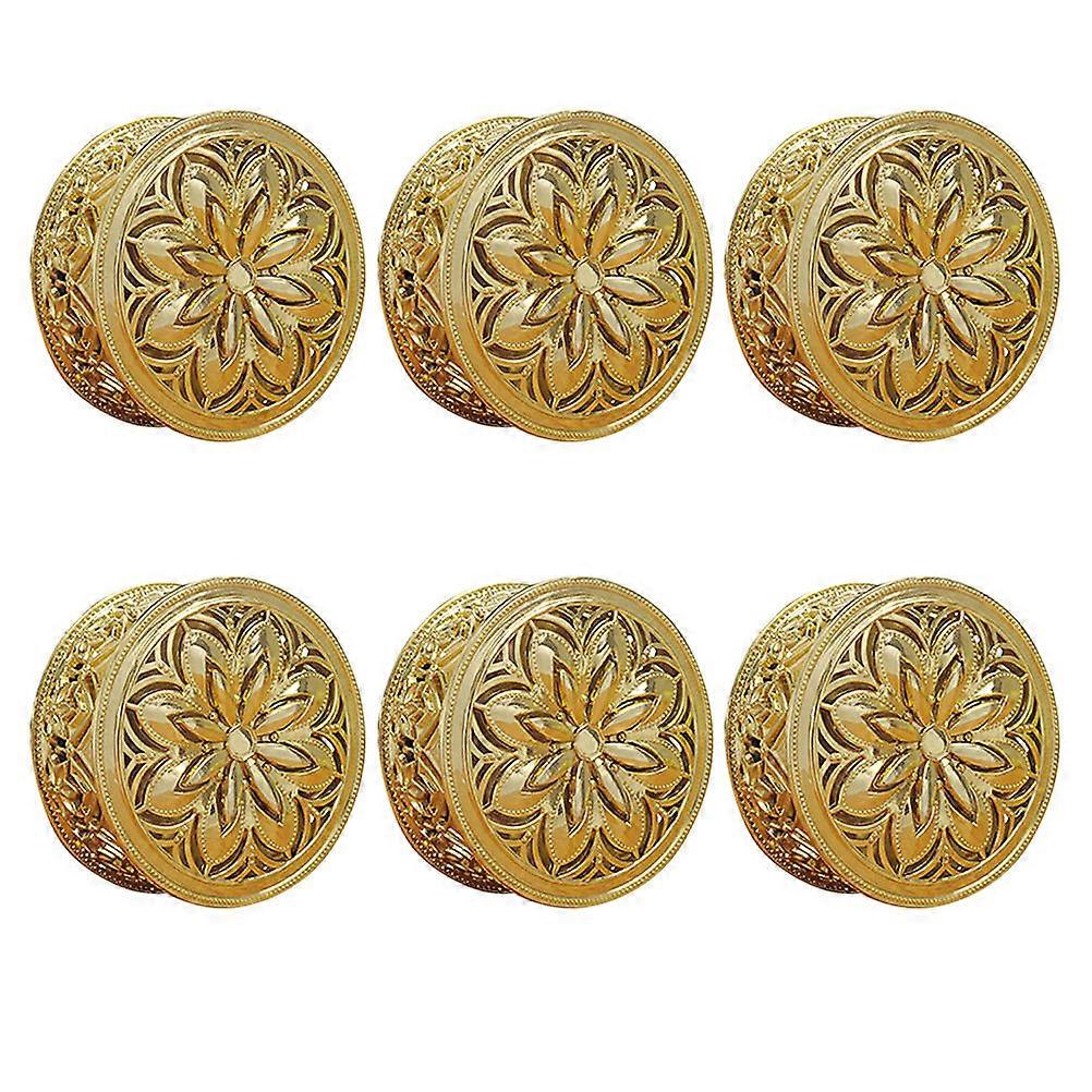 Golden Creative Aromatherapy Box for Storage 12Pcs Hollow Candy Boxes