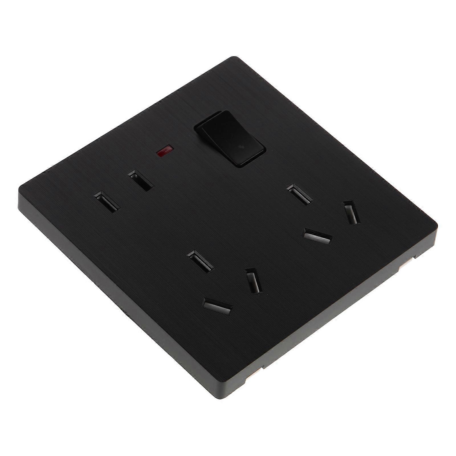 Rv Power Inlet Box for Charging with USB Socket Rv Electrical Inlet