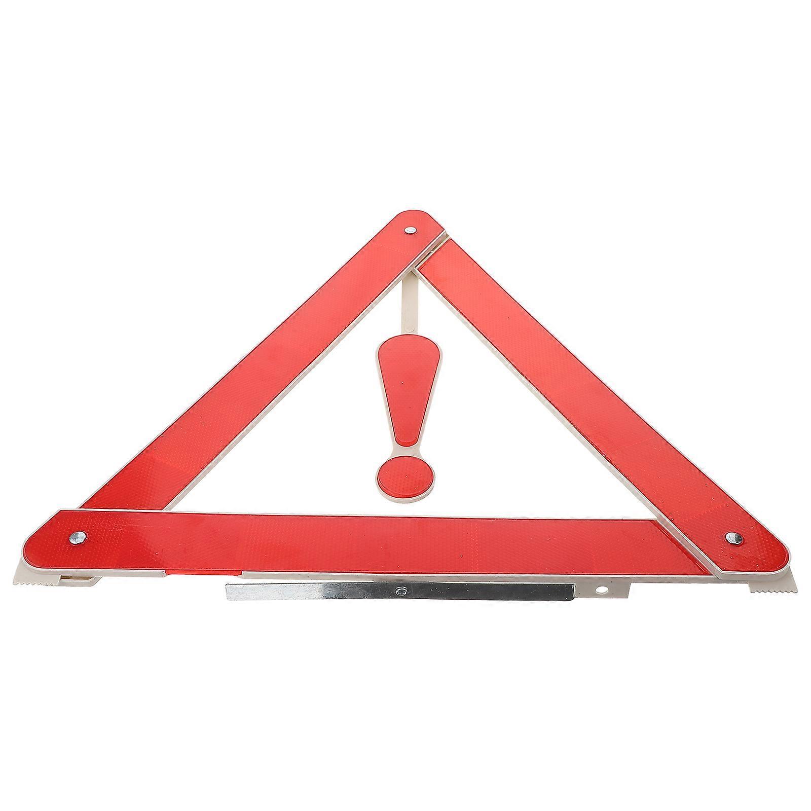 Foldable Warning Triangle for Car Use Reflective Safety Triangle Emergency
