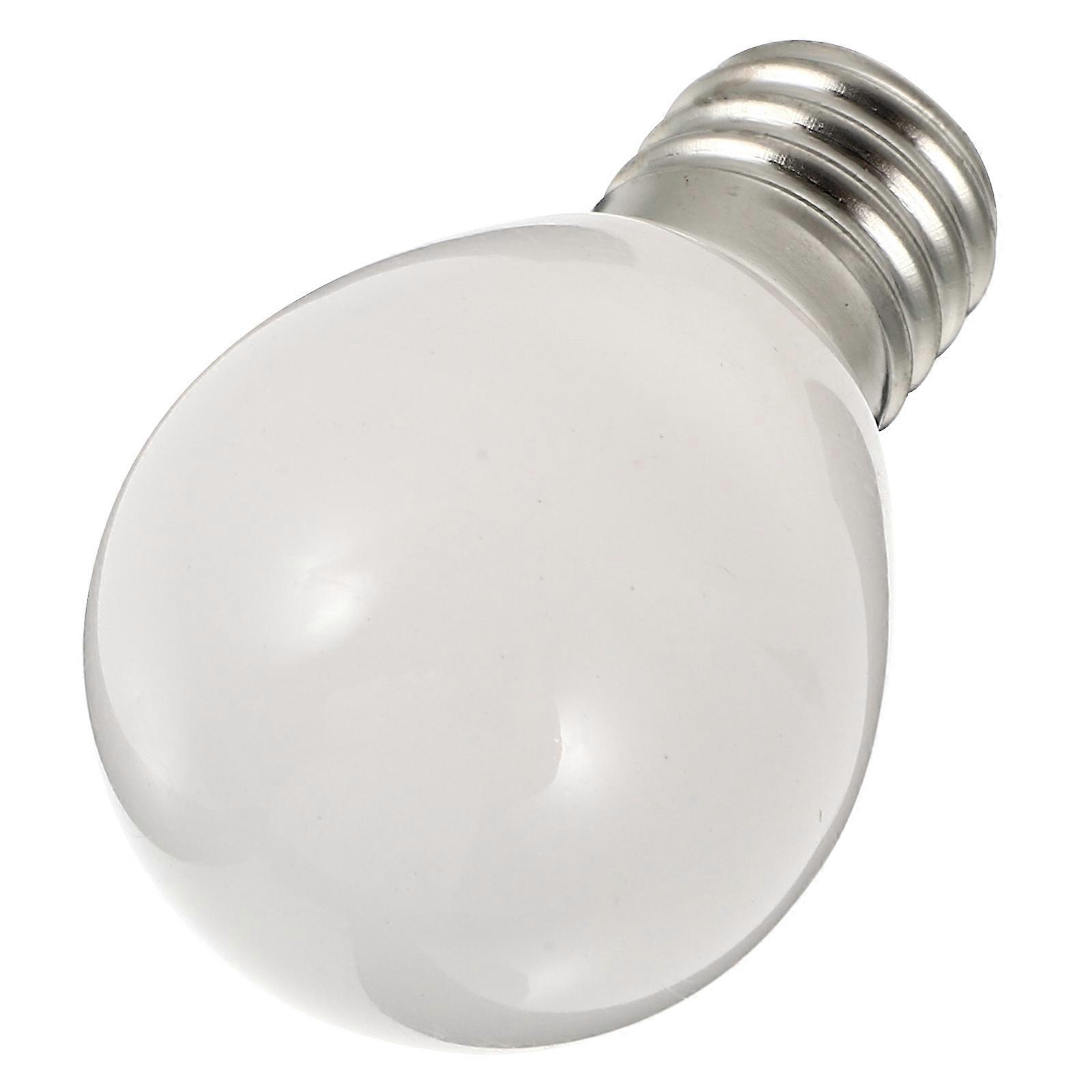White Glass Light Bulb for E17 Replacement Bulb