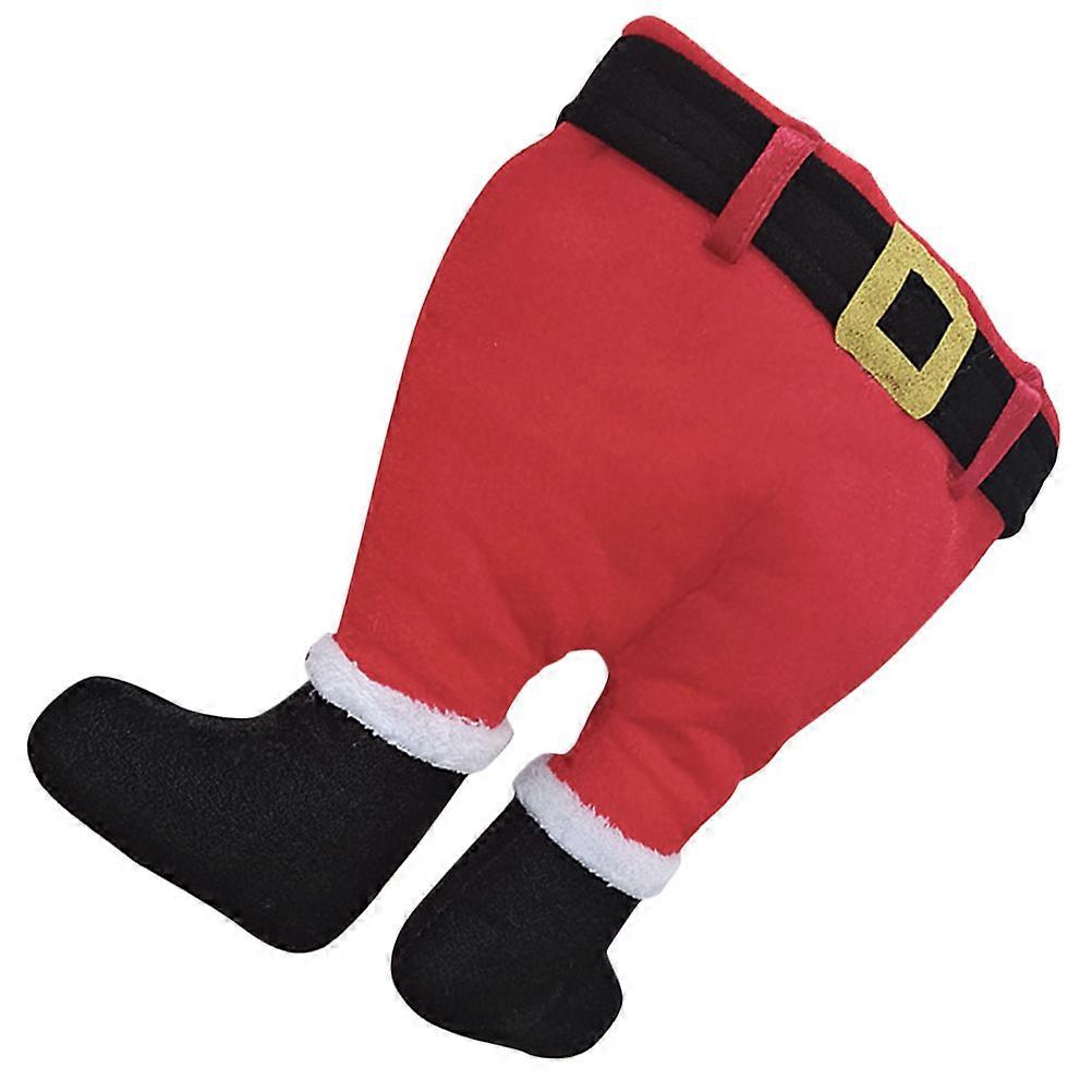 Creative Christmas Hat Elf Leg Shaped Cap for Decoration