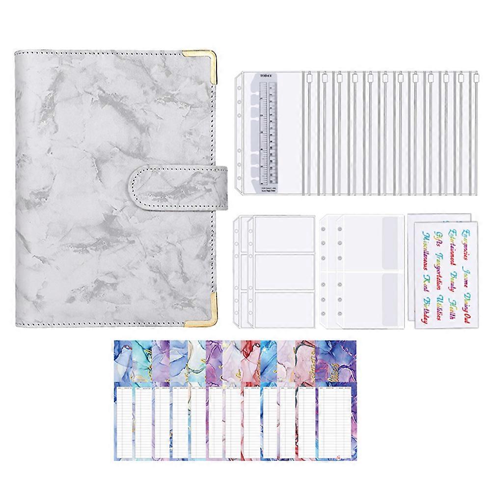 Budget Binder Removable Notepad for Home 1Set with Accessories