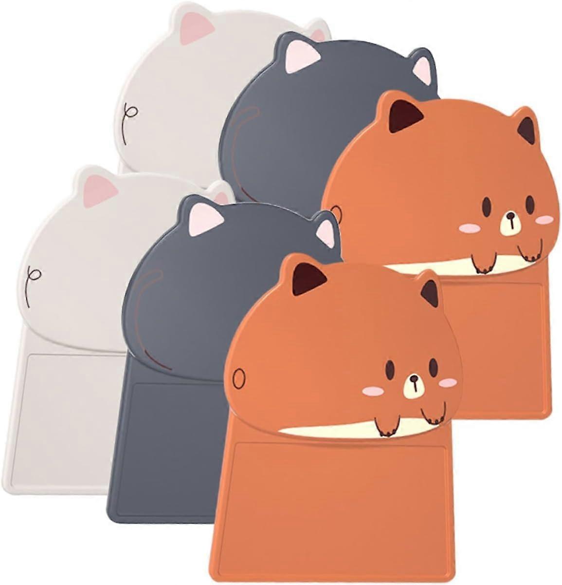 Three-piece toilet seat handle set