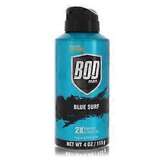  Bod Man Blue Surf by Parfums De Coeur - Body spray 4 oz - Men 