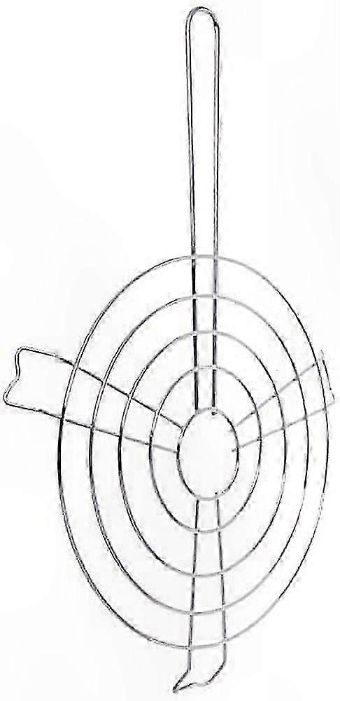 9.5-inch Silver Arepa Grill for Authentic Cooking