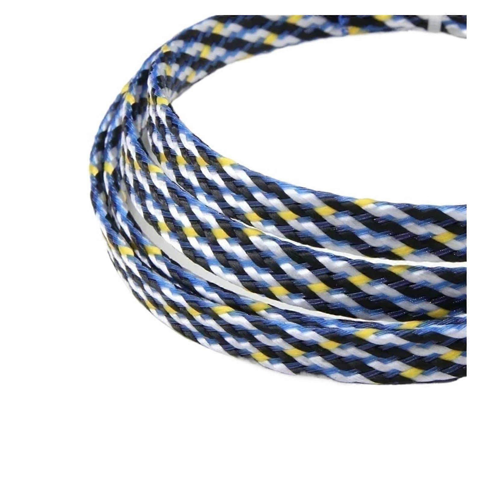 Cable Management Sleeve SelfClosing Braided Wire Protective Sheath PetProof 12mm 10m