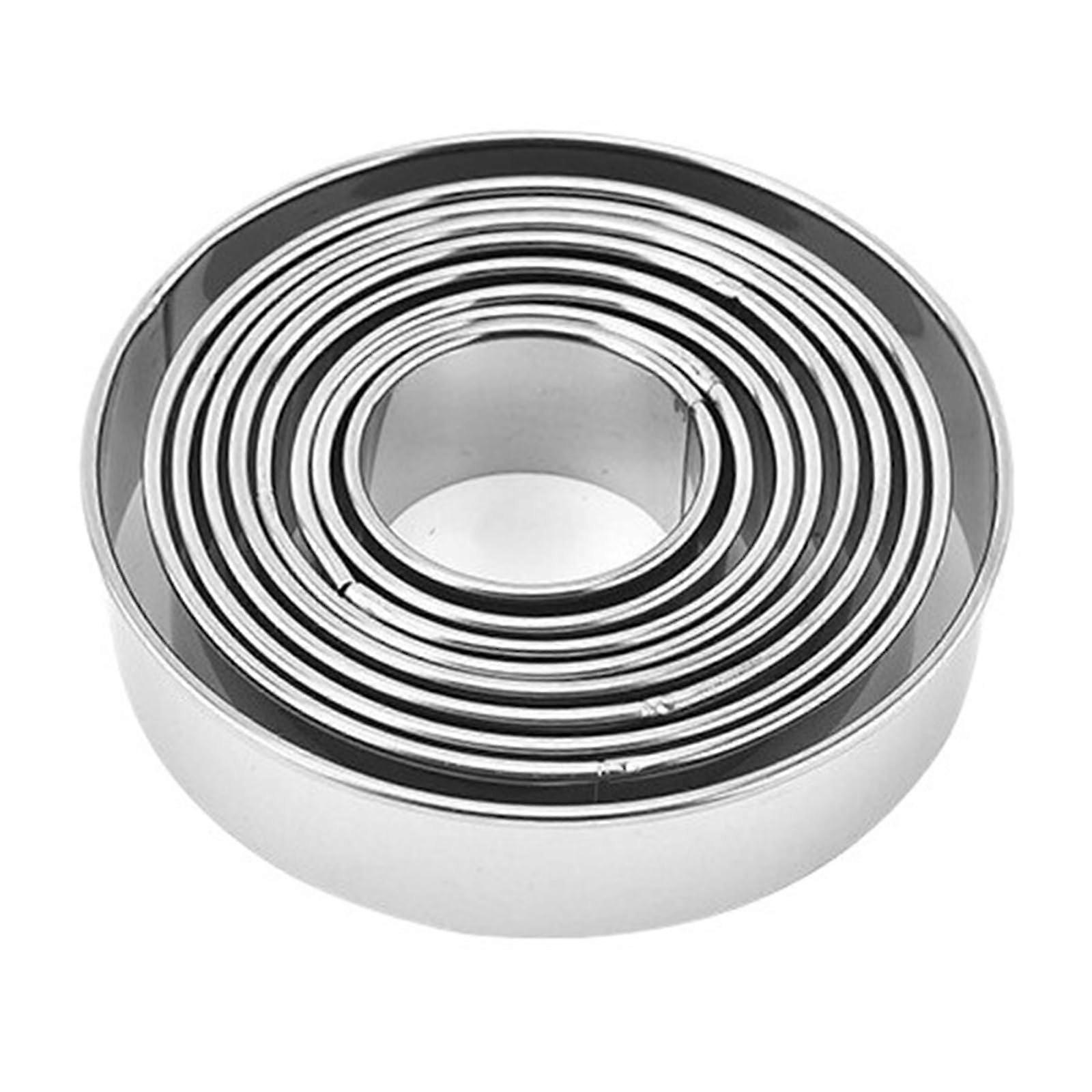 Nonstick Round Cake Baking Pan Set 9 Piece with Uniform Heat Distribution and Easy Release