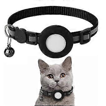 Airtag Cat Collar Airtag Pet Collar With Bell Airtag Reflective Collar