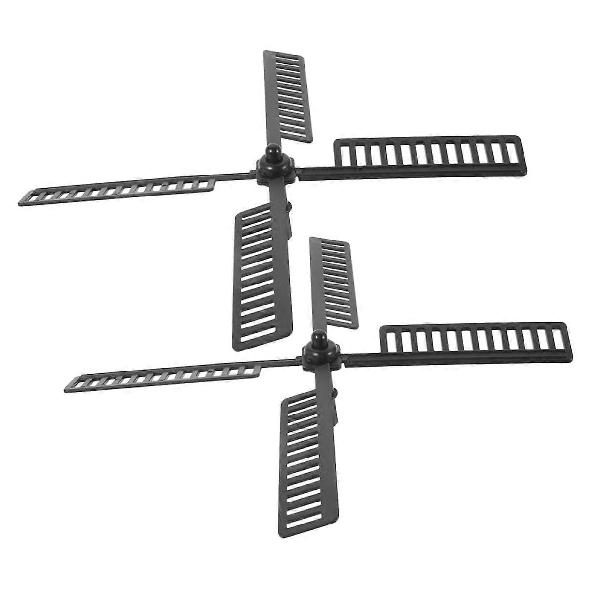 Windmill Replacement Blades Durable Plastic Garden Windmill Parts Smooth Rotation Easy Installation