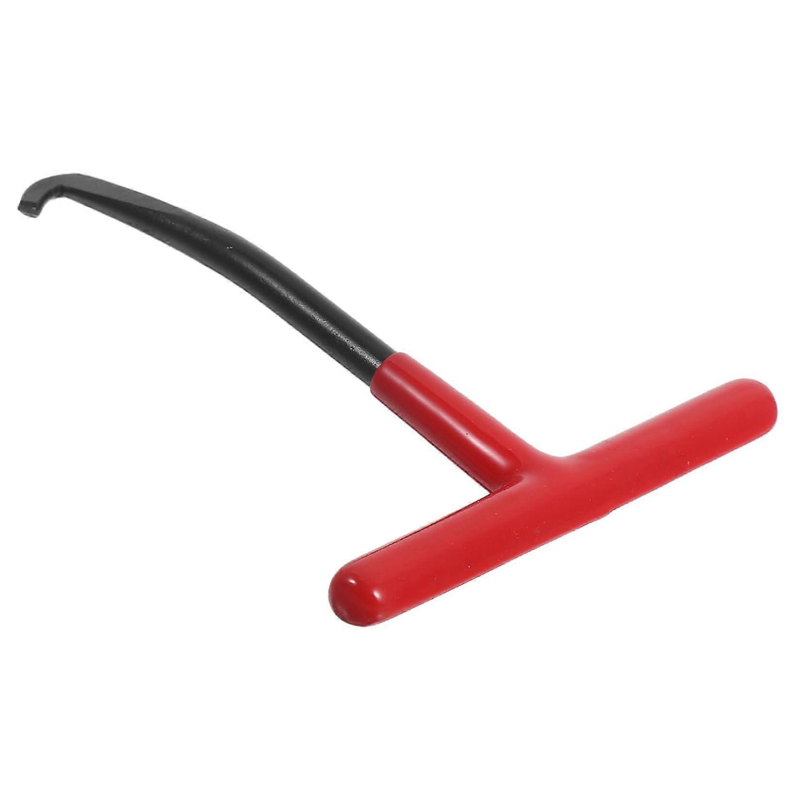 Motorcycle Exhaust Spring Puller T Handle Tool with Comfortable Grip for Quick Universal Exhaust Removal