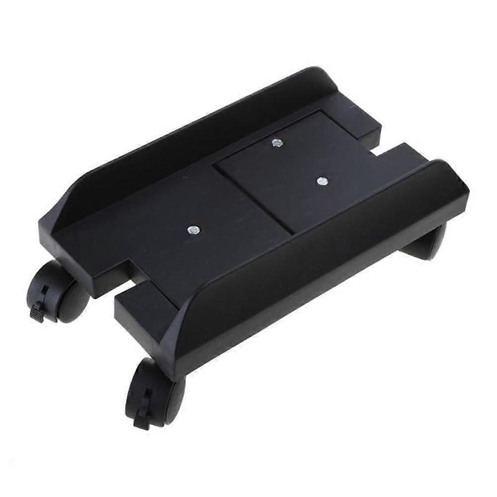 CPU Stand Adjustable Width Computer Tower Cart with Wheels, Under Desk PC Holder for Gamers