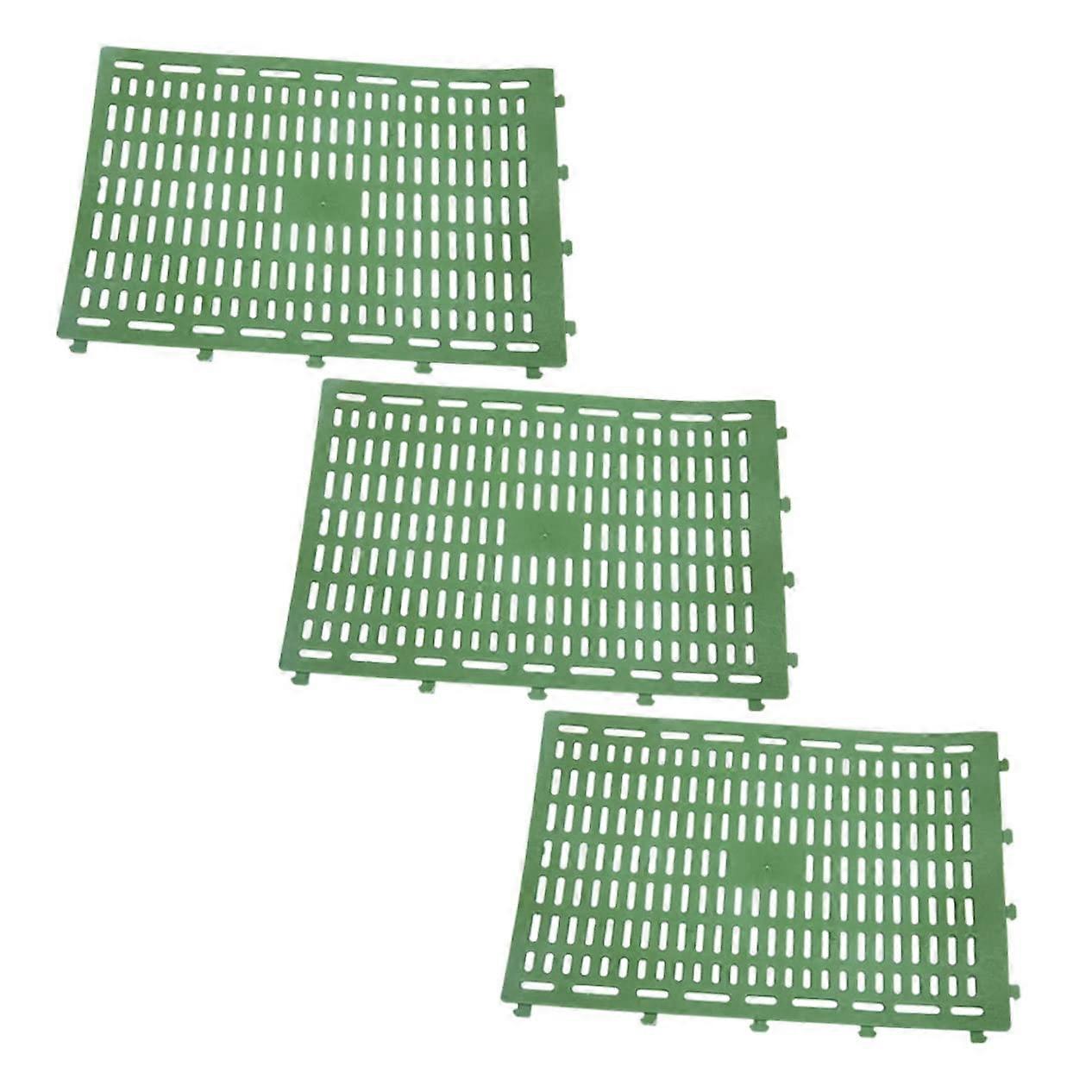 Adjustable Tree Trunk Protector 3pcs Reusable Tree Guard for Saplings and Young Trees Green