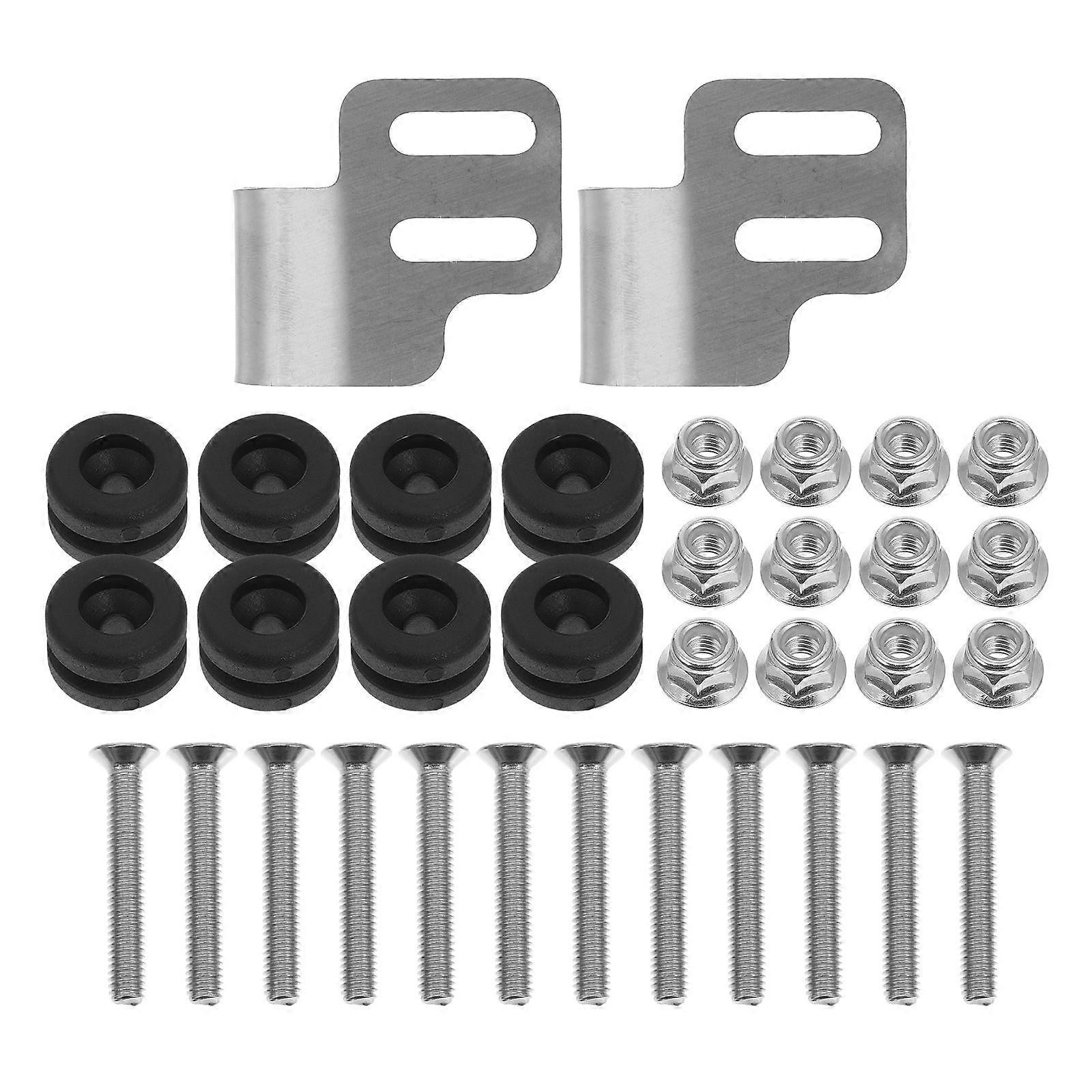 1 Set Motorcycle Mounting Bracket Kit Quick Install Trunk Mount Trunk Hardware Motorcycle Trunk Bracket Motorcycle Hardware Kit