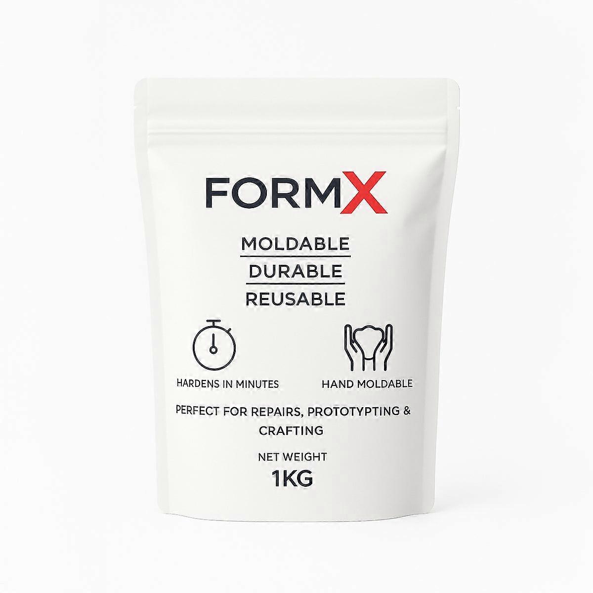 FormX Moldable Plastic Pellets – 1kg