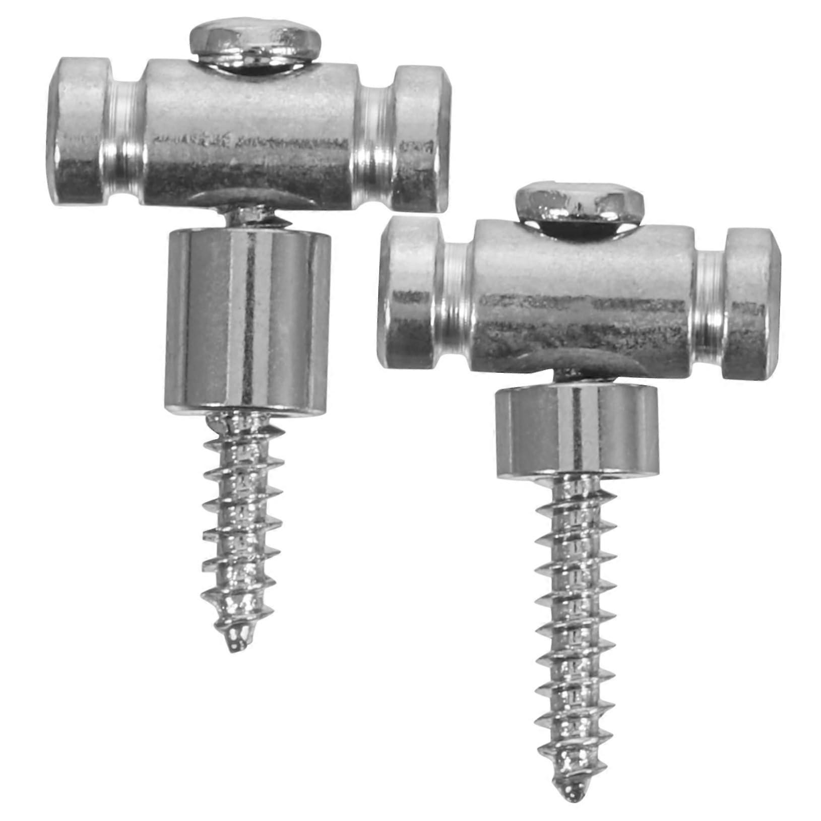 2pcs Guitar String Retainer for Electric Guitar Headstock, Metal String Stability Lock, Easy Install