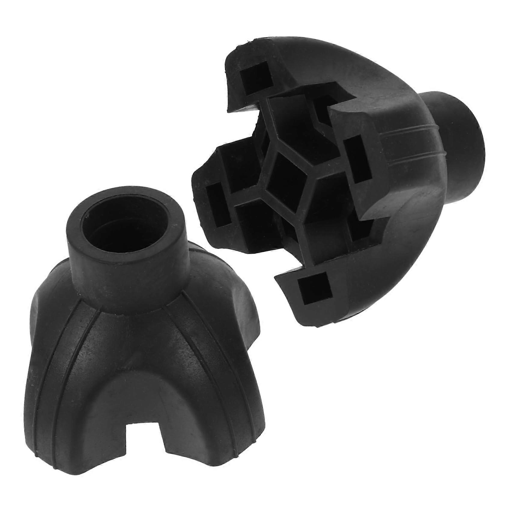 4Prong Cane Tips Replacement Feet with NonSlip Self Standing Base for Enhanced Stability