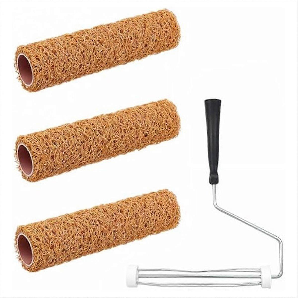 Textured Paint Roller Set,9inch Small Textured Roller