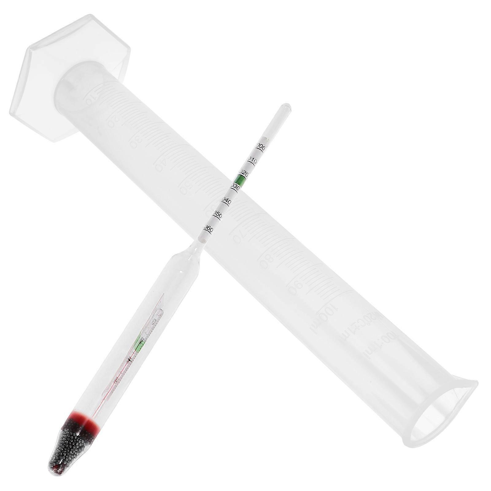 Salinity Hydrometer Set for Measuring Aquarium Water with Durable Glass Material