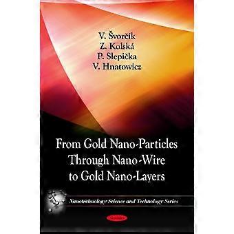 Van Nano-gouddeeltjes via Nano-draad aan gouden Nano-lagen