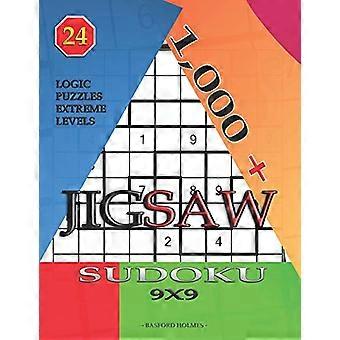 1,000 + sudoku jigsaw 9x9: Logic puzzles extreme levels (Jigsaw Sudoku)