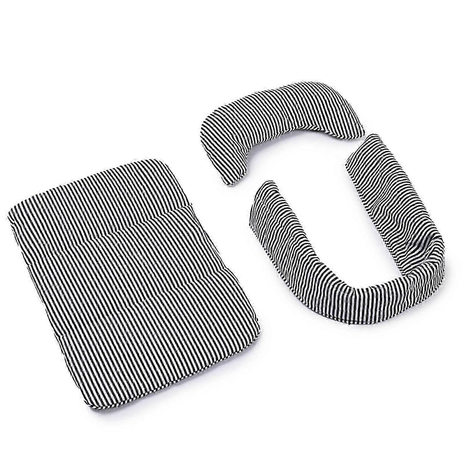 Dog Stroller Side Pad & Cushion Set, Breathable Polyester, Comfortable Travel Mat