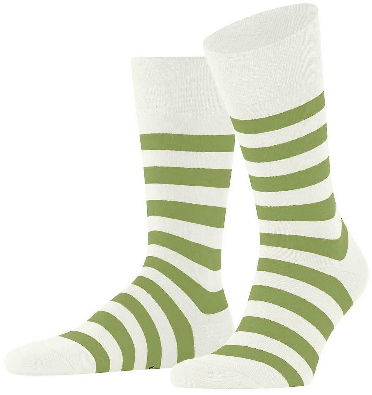 Falke Sensitive Mapped Line Socks - White/Green