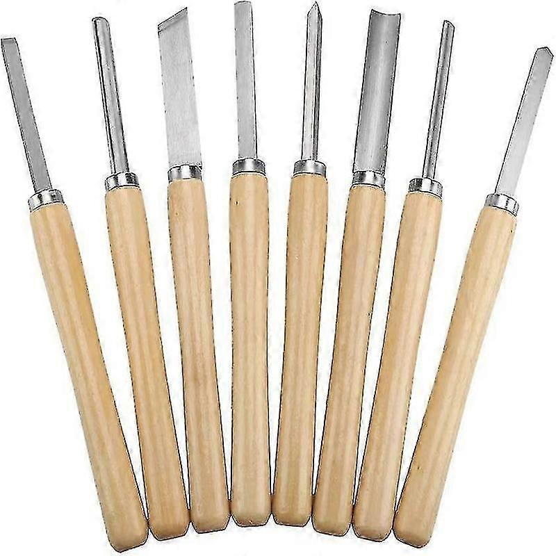 Woodworking tools HSS chisel set 8pcs for turning