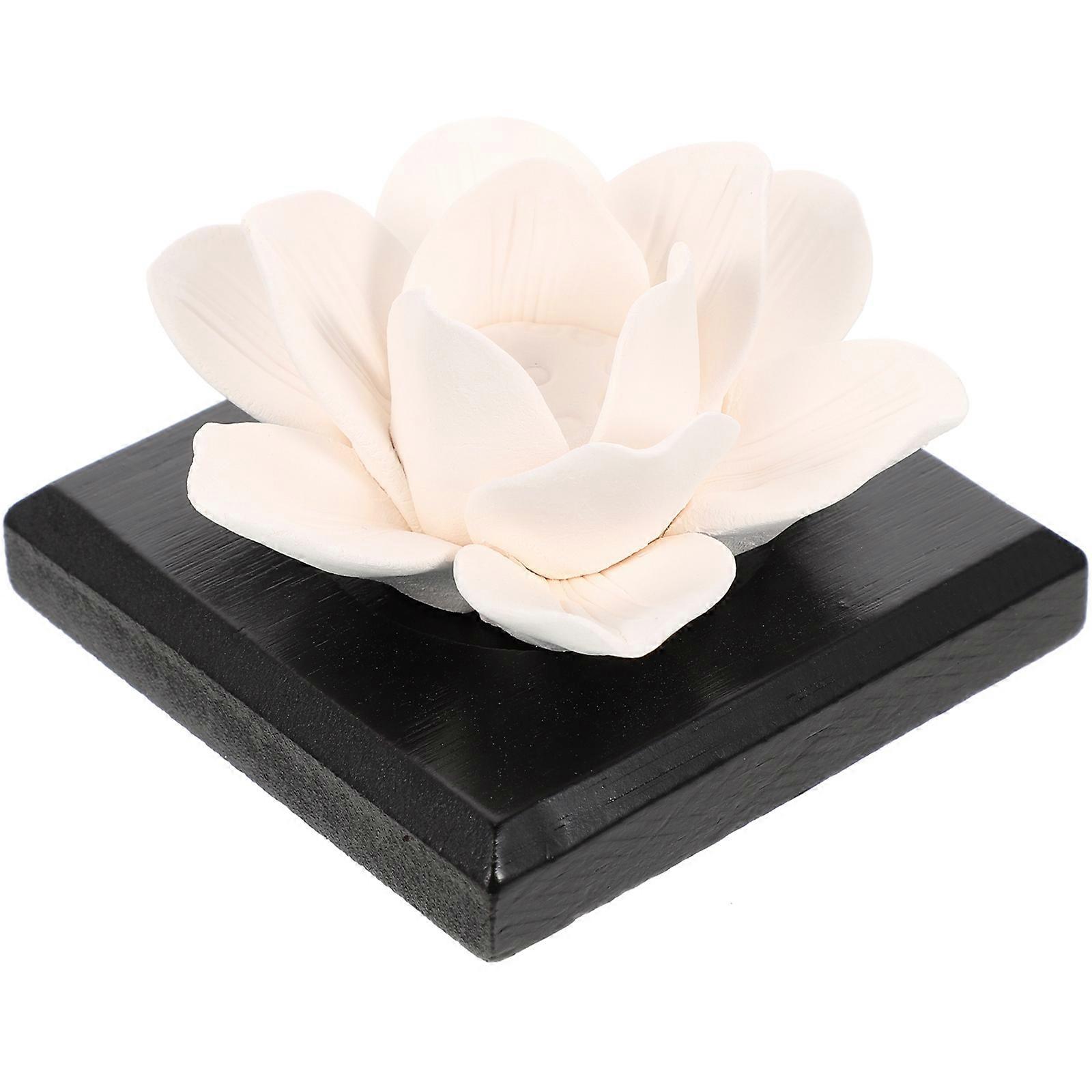 Ceramic Wood Car Aroma Diffuser Essential Oil Incense Diffuser