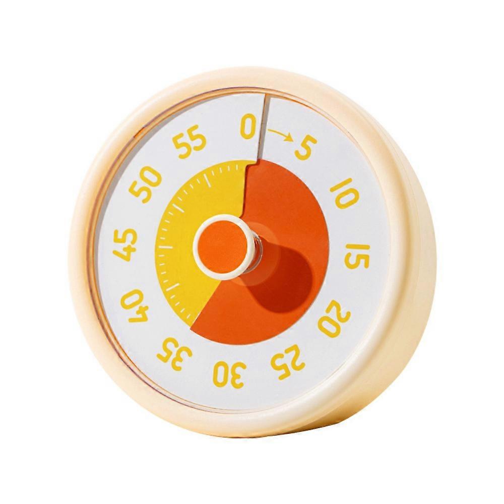 Cute Self-discipline Visual Timer Silent Time Manager Kitchen Timer Reminder Round Visualization Countdown Timer Kitchen Cooking