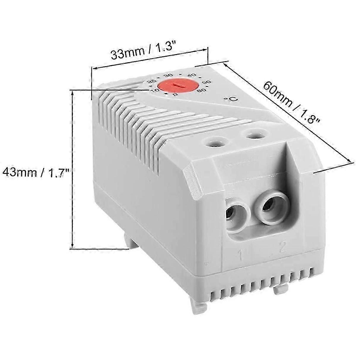 Adjustable Compact Normally Close(C) Temperature Controller Switch