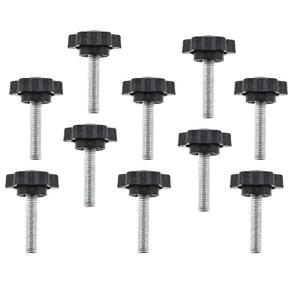 10Pcs Clamping Handle Gripandles Screw Knobs Handgrips Thread Knob Accessories