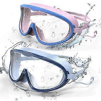SHYV-Schwimmbrille für Kinder von 3-15 Jahren, 2er-Pack Schwimmbrillen, beschlag- und auslaufsicher