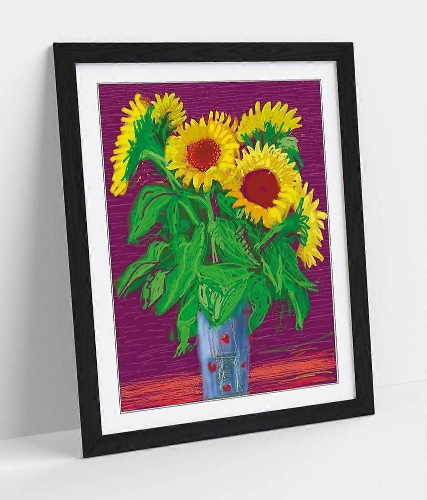 SUNFLOWERS DAVID HOCKNEY puzzle AY0239