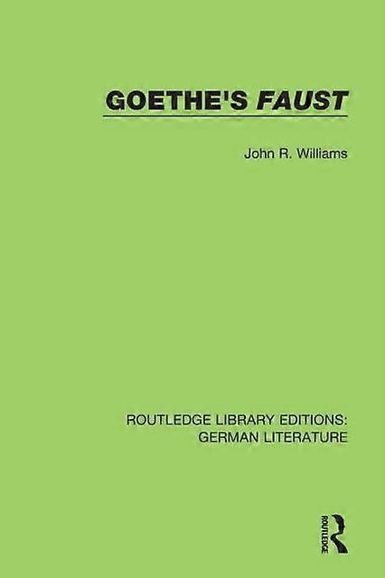 Goethe's Faust - John R. Williams - Paperback - en Book