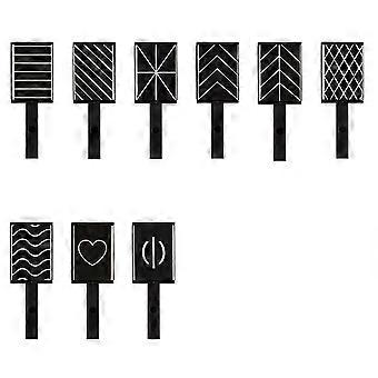 9 sztuk płytka magnetyczna w sztyfcie 3D Cat Eye UV LED żelowy zestaw lakierów do paznokci narzędzia do zdobienia paznokci narzędzia do manicure
