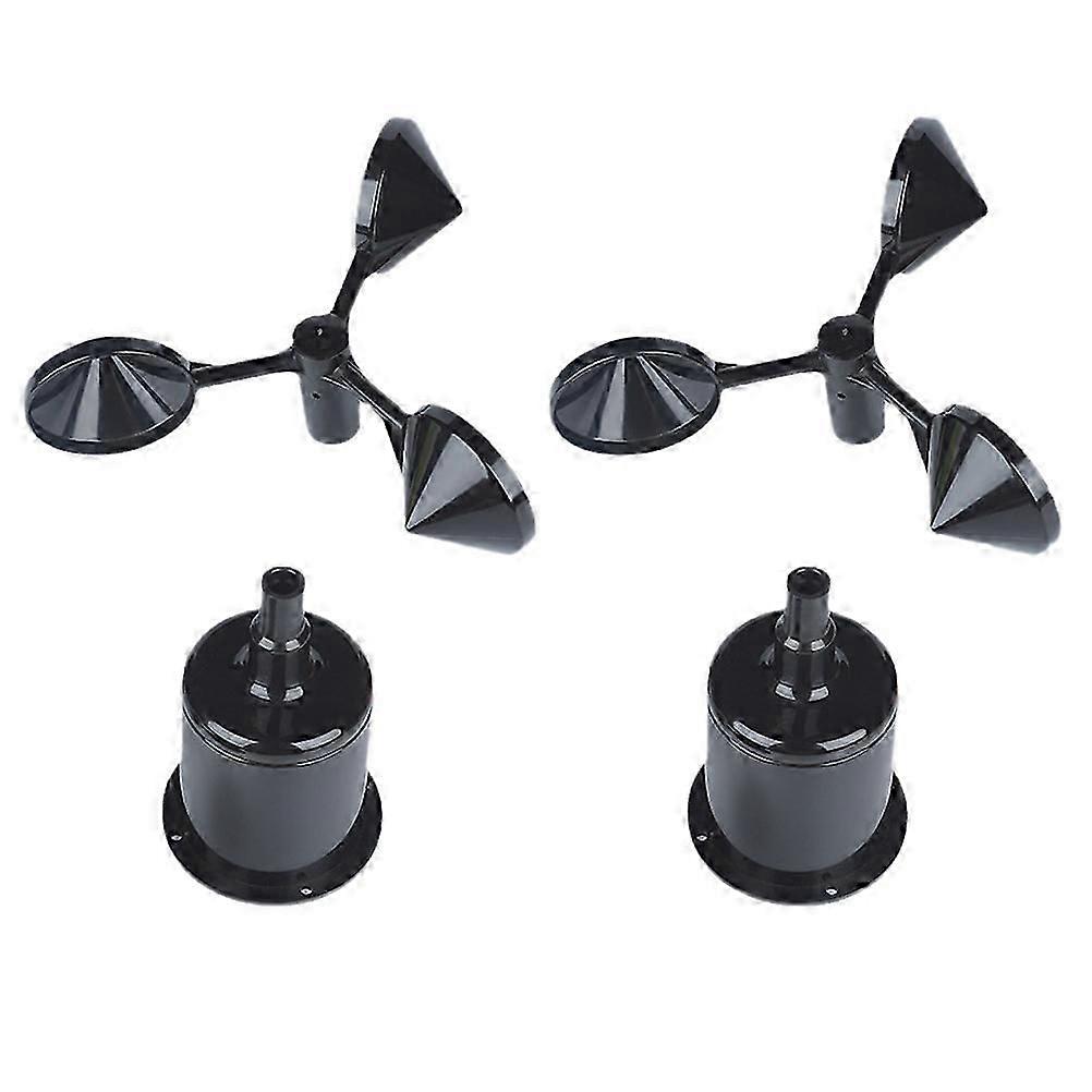 ABS Wind Direction Indicator Shell for Protective Use 8Pcs Durable Black Units