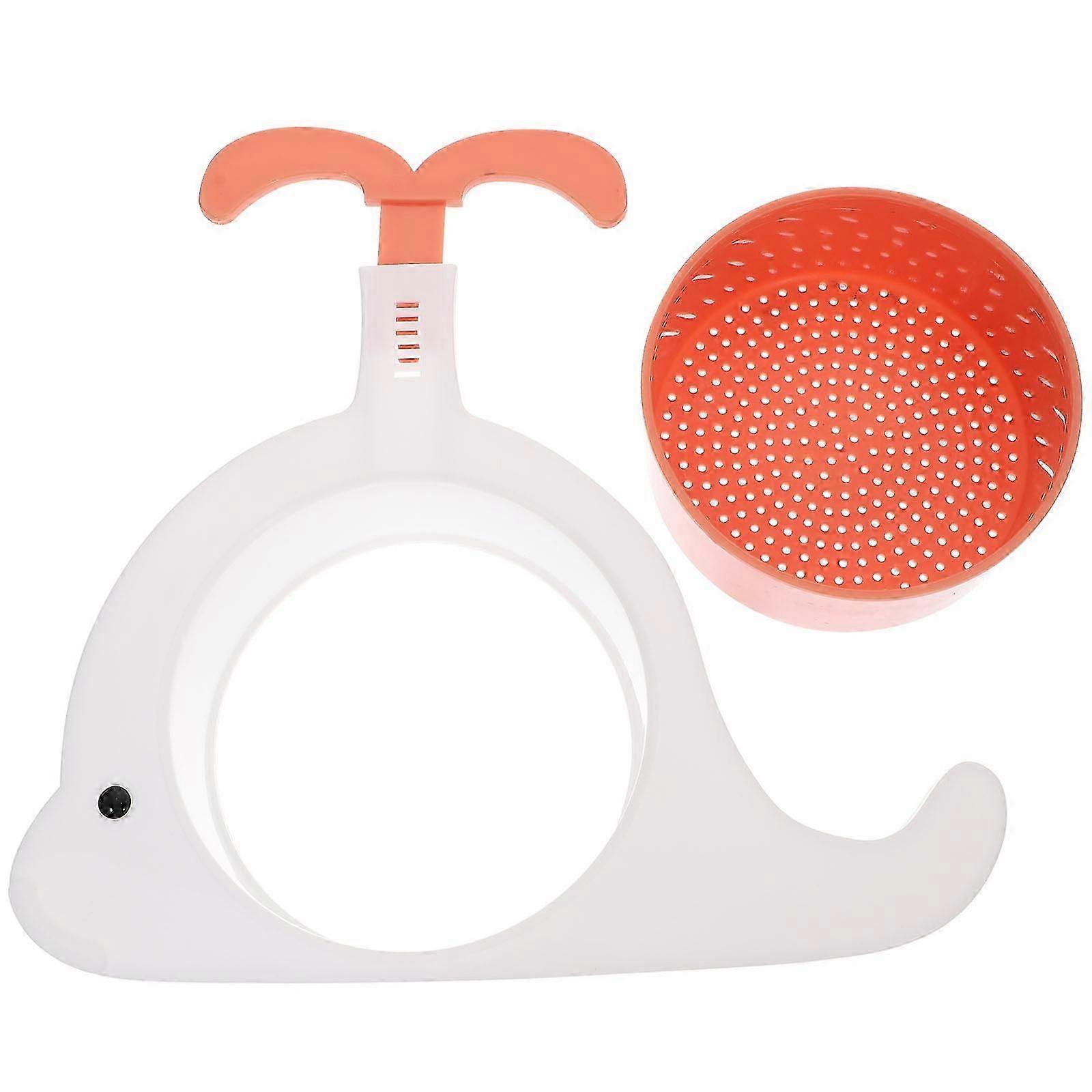 Kitchen Sink Drain Strainer Basket 4Pcs White PP Filter for Kitchen Bathroom Sinks