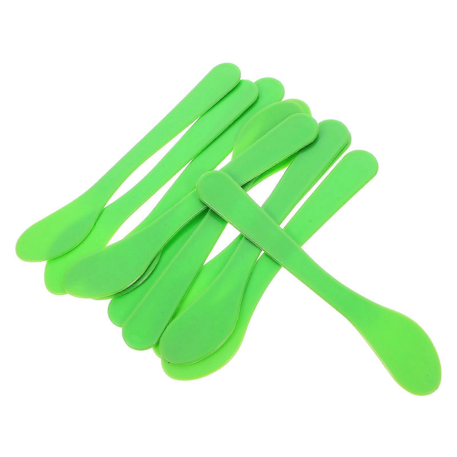 Makeup Spatula Plastic Facial for Applying 10Pcs Assorted