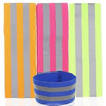 Night Running Reflective Armbands Sports Accessories Blue 14.5X4.8CM 4 Pairs