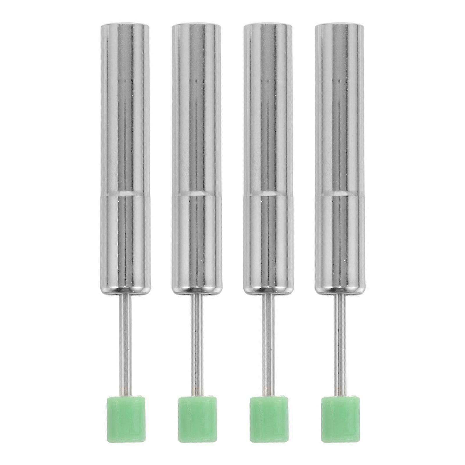 Hydraulic Technology Kitchen Garbage Cans Rectangular Green Shock Absorption 4Pcs